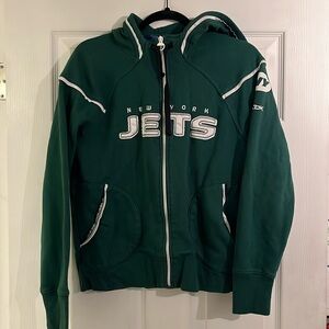 🏈 Official NFL Reebok Vintage NY Jets Women’s Hoodie - Size Medium 🏈